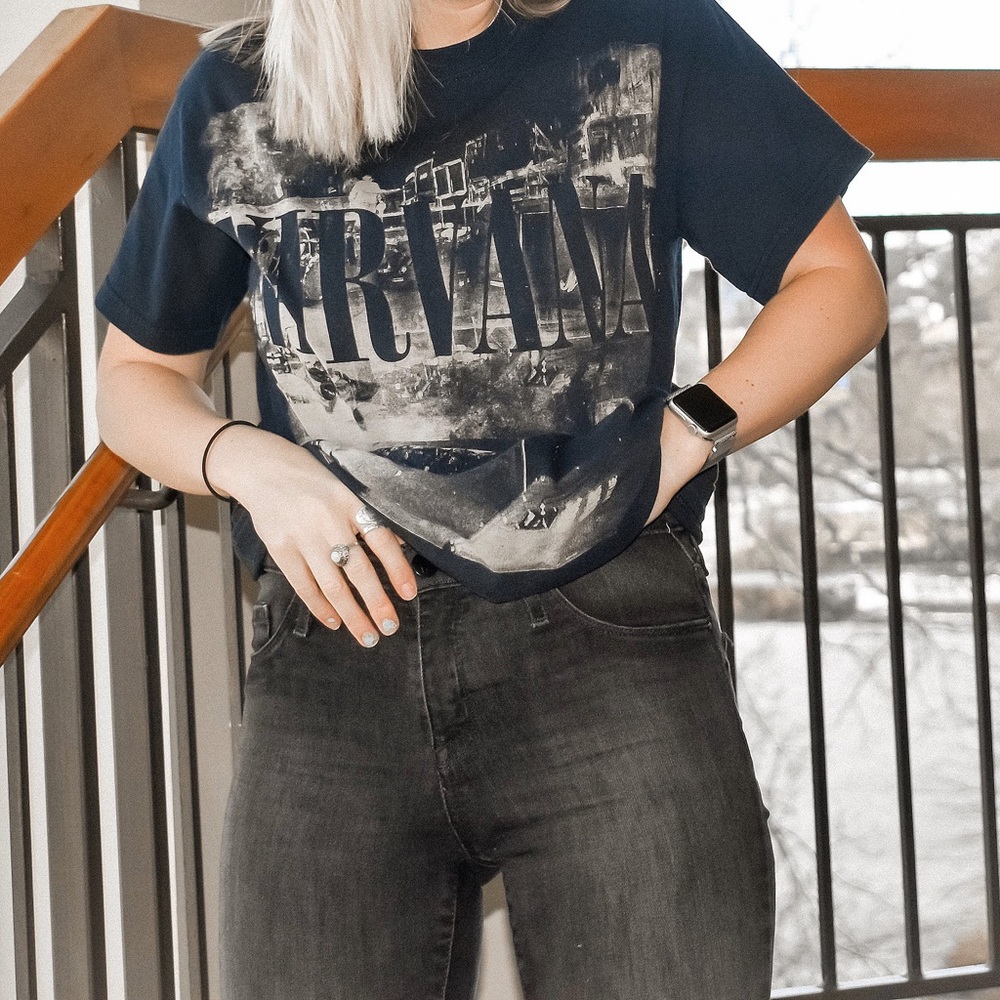 Vintage Nirvana Band Tee
